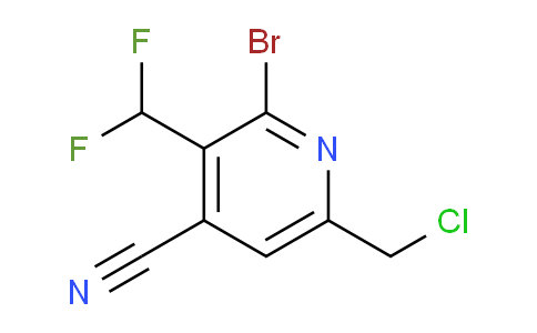 AM39207 | 1804461-91-3 | 2-Bromo-6-(chloromethyl)-4-cyano-3-(difluoromethyl)pyridine