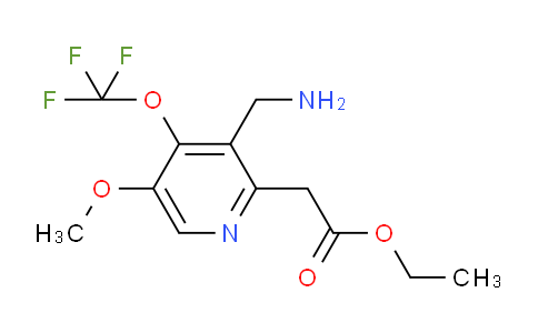 AM39209 | 1804768-36-2 | Ethyl 3-(aminomethyl)-5-methoxy-4-(trifluoromethoxy)pyridine-2-acetate