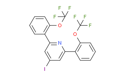AM39217 | 1261589-15-4 | 2,6-Bis(2-(trifluoromethoxy)phenyl)-4-iodopyridine