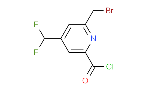 AM39219 | 1805315-59-6 | 2-(Bromomethyl)-4-(difluoromethyl)pyridine-6-carbonyl chloride