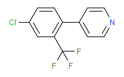 4-(4-Chloro-2-(trifluoromethyl)phenyl)pyridine