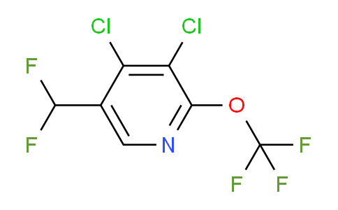 3,4-Dichloro-5-(difluoromethyl)-2-(trifluoromethoxy)pyridine