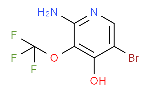 2-Amino-5-bromo-4-hydroxy-3-(trifluoromethoxy)pyridine