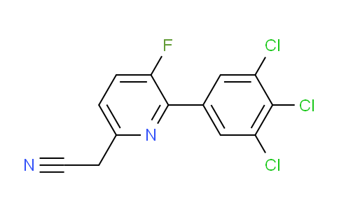 AM39234 | 1361487-97-9 | 3-Fluoro-2-(3,4,5-trichlorophenyl)pyridine-6-acetonitrile
