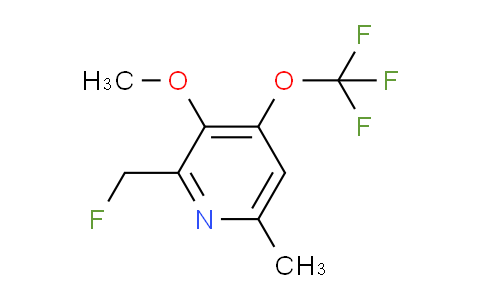 AM39238 | 1806174-52-6 | 2-(Fluoromethyl)-3-methoxy-6-methyl-4-(trifluoromethoxy)pyridine