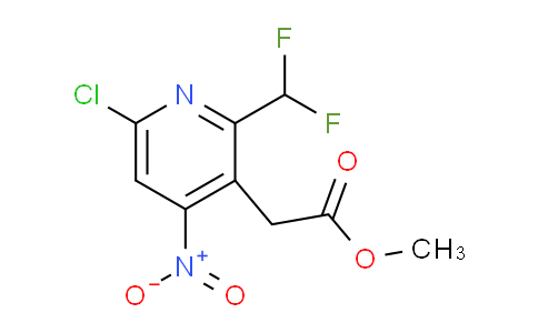 AM39244 | 1805366-46-4 | Methyl 6-chloro-2-(difluoromethyl)-4-nitropyridine-3-acetate