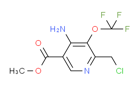 AM39246 | 1803988-23-9 | Methyl 4-amino-2-(chloromethyl)-3-(trifluoromethoxy)pyridine-5-carboxylate