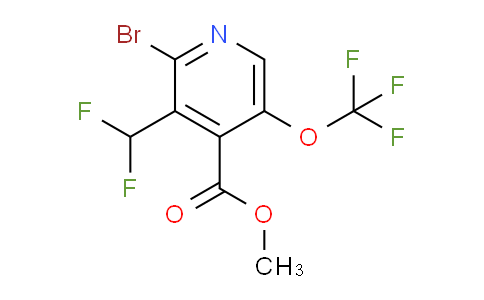 AM39250 | 1804447-35-5 | Methyl 2-bromo-3-(difluoromethyl)-5-(trifluoromethoxy)pyridine-4-carboxylate