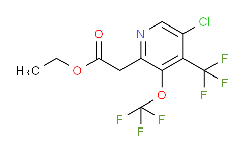 AM39253 | 1803966-83-7 | Ethyl 5-chloro-3-(trifluoromethoxy)-4-(trifluoromethyl)pyridine-2-acetate