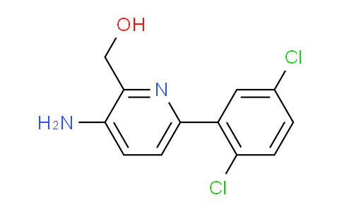 3-Amino-6-(2,5-dichlorophenyl)pyridine-2-methanol