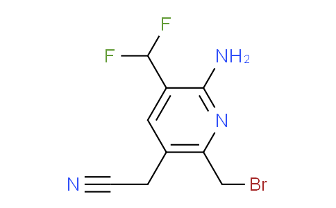AM39276 | 1805337-87-4 | 2-Amino-6-(bromomethyl)-3-(difluoromethyl)pyridine-5-acetonitrile
