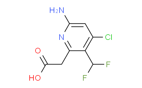 AM39278 | 1805345-03-2 | 6-Amino-4-chloro-3-(difluoromethyl)pyridine-2-acetic acid