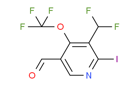 AM39279 | 1806185-48-7 | 3-(Difluoromethyl)-2-iodo-4-(trifluoromethoxy)pyridine-5-carboxaldehyde