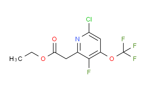 AM39290 | 1804640-48-9 | Ethyl 6-chloro-3-fluoro-4-(trifluoromethoxy)pyridine-2-acetate