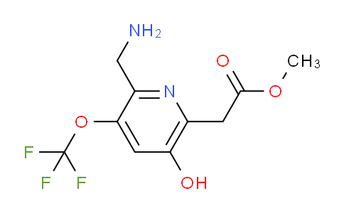 AM39293 | 1804719-87-6 | Methyl 2-(aminomethyl)-5-hydroxy-3-(trifluoromethoxy)pyridine-6-acetate