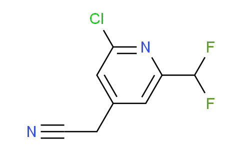 AM39304 | 1805303-64-3 | 2-Chloro-6-(difluoromethyl)pyridine-4-acetonitrile