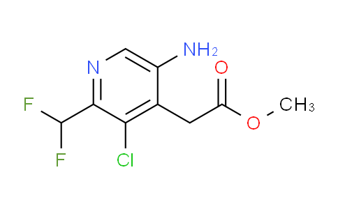 AM39312 | 1805930-03-3 | Methyl 5-amino-3-chloro-2-(difluoromethyl)pyridine-4-acetate