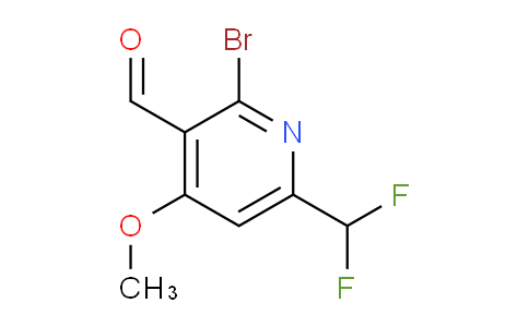 2-Bromo-6-(difluoromethyl)-4-methoxypyridine-3-carboxaldehyde