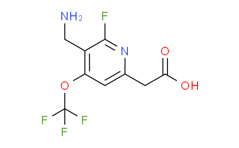 AM39334 | 1805966-70-4 | 3-(Aminomethyl)-2-fluoro-4-(trifluoromethoxy)pyridine-6-acetic acid