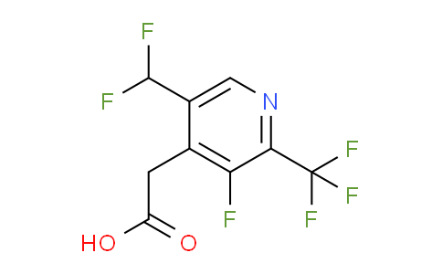 AM39337 | 1806021-39-5 | 5-(Difluoromethyl)-3-fluoro-2-(trifluoromethyl)pyridine-4-acetic acid