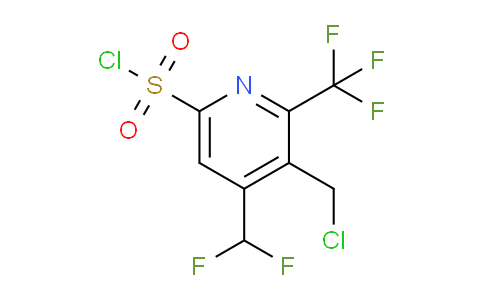 AM39349 | 1361742-90-6 | 3-(Chloromethyl)-4-(difluoromethyl)-2-(trifluoromethyl)pyridine-6-sulfonyl chloride