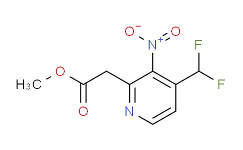 AM39353 | 1804440-02-5 | Methyl 4-(difluoromethyl)-3-nitropyridine-2-acetate