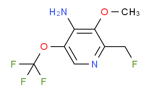 AM39360 | 1803982-83-3 | 4-Amino-2-(fluoromethyl)-3-methoxy-5-(trifluoromethoxy)pyridine
