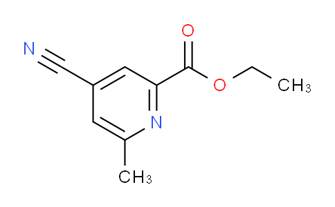 Ethyl 4-cyano-6-methylpicolinate
