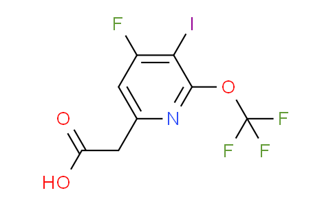 AM39386 | 1803654-57-0 | 4-Fluoro-3-iodo-2-(trifluoromethoxy)pyridine-6-acetic acid