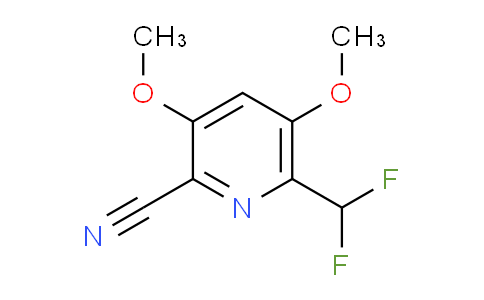 AM39387 | 1804451-92-0 | 2-Cyano-6-(difluoromethyl)-3,5-dimethoxypyridine
