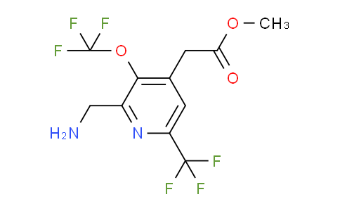 AM39388 | 1803993-74-9 | Methyl 2-(aminomethyl)-3-(trifluoromethoxy)-6-(trifluoromethyl)pyridine-4-acetate