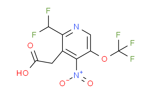 AM39392 | 1805086-38-7 | 2-(Difluoromethyl)-4-nitro-5-(trifluoromethoxy)pyridine-3-acetic acid