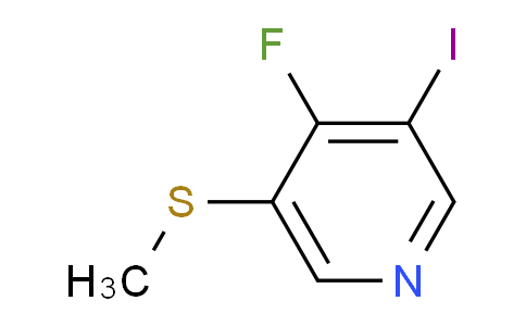 AM39394 | 1806293-44-6 | 4-Fluoro-3-iodo-5-(methylthio)pyridine