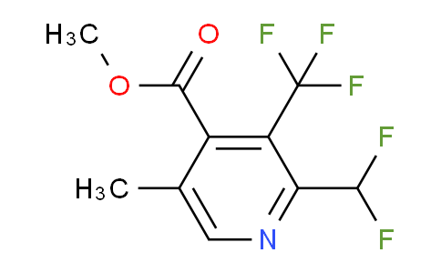 AM39396 | 1361766-99-5 | Methyl 2-(difluoromethyl)-5-methyl-3-(trifluoromethyl)pyridine-4-carboxylate