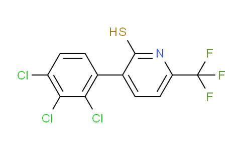 AM39405 | 1361662-58-9 | 2-Mercapto-3-(2,3,4-trichlorophenyl)-6-(trifluoromethyl)pyridine