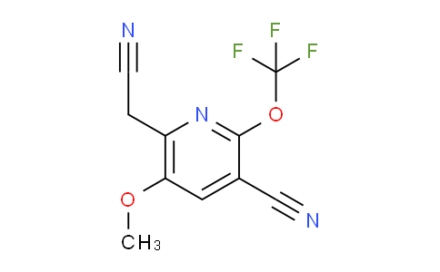 AM39406 | 1806209-15-3 | 3-Cyano-5-methoxy-2-(trifluoromethoxy)pyridine-6-acetonitrile
