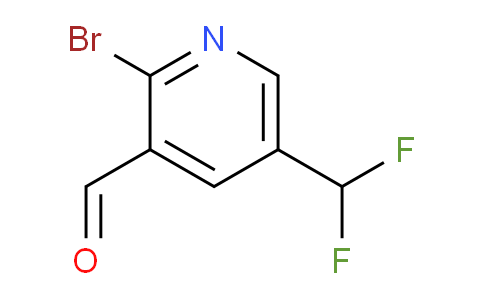 AM39408 | 1806771-05-0 | 2-Bromo-5-(difluoromethyl)pyridine-3-carboxaldehyde