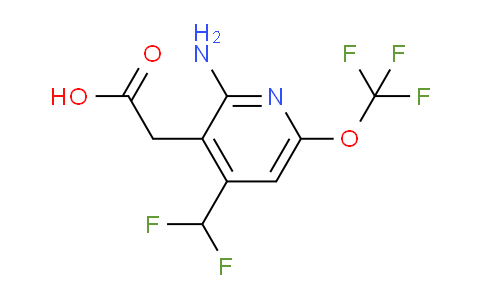 AM39421 | 1804611-73-1 | 2-Amino-4-(difluoromethyl)-6-(trifluoromethoxy)pyridine-3-acetic acid