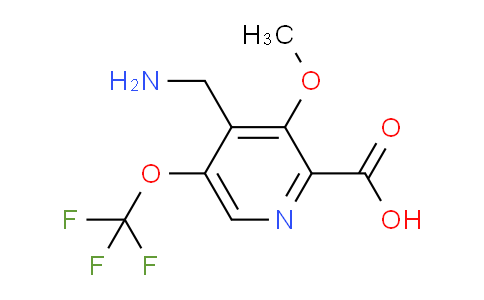 AM39433 | 1806751-99-4 | 4-(Aminomethyl)-3-methoxy-5-(trifluoromethoxy)pyridine-2-carboxylic acid