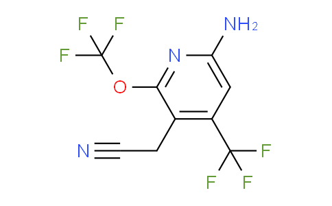 AM39434 | 1804535-07-6 | 6-Amino-2-(trifluoromethoxy)-4-(trifluoromethyl)pyridine-3-acetonitrile