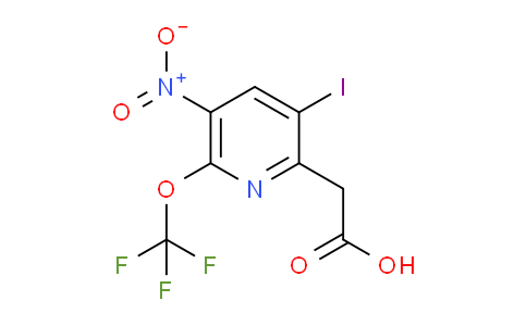 AM39439 | 1805956-66-4 | 3-Iodo-5-nitro-6-(trifluoromethoxy)pyridine-2-acetic acid