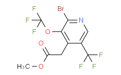 AM39441 | 1804446-31-8 | Methyl 2-bromo-3-(trifluoromethoxy)-5-(trifluoromethyl)pyridine-4-acetate