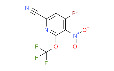 AM39444 | 1803616-95-6 | 4-Bromo-6-cyano-3-nitro-2-(trifluoromethoxy)pyridine