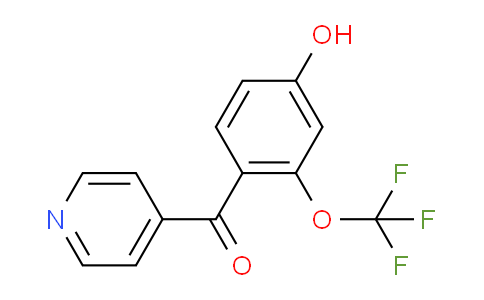 AM39445 | 1261659-86-2 | 4-(4-Hydroxy-2-(trifluoromethoxy)benzoyl)pyridine