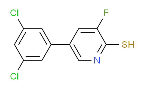 AM39446 | 1361745-01-8 | 5-(3,5-Dichlorophenyl)-3-fluoro-2-mercaptopyridine