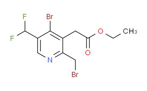 AM39447 | 1805382-76-6 | Ethyl 4-bromo-2-(bromomethyl)-5-(difluoromethyl)pyridine-3-acetate