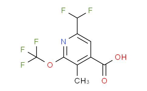 AM39458 | 1361735-37-6 | 6-(Difluoromethyl)-3-methyl-2-(trifluoromethoxy)pyridine-4-carboxylic acid