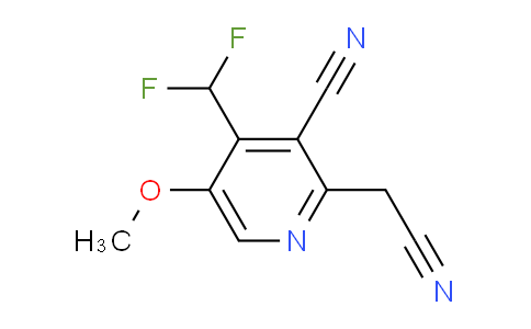 AM39465 | 1805925-17-0 | 3-Cyano-4-(difluoromethyl)-5-methoxypyridine-2-acetonitrile