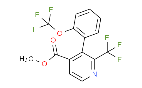 AM39467 | 1261768-15-3 | Methyl 3-(2-(trifluoromethoxy)phenyl)-2-(trifluoromethyl)isonicotinate