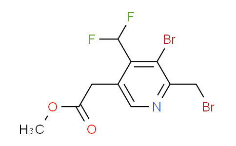 AM39468 | 1805041-37-5 | Methyl 3-bromo-2-(bromomethyl)-4-(difluoromethyl)pyridine-5-acetate